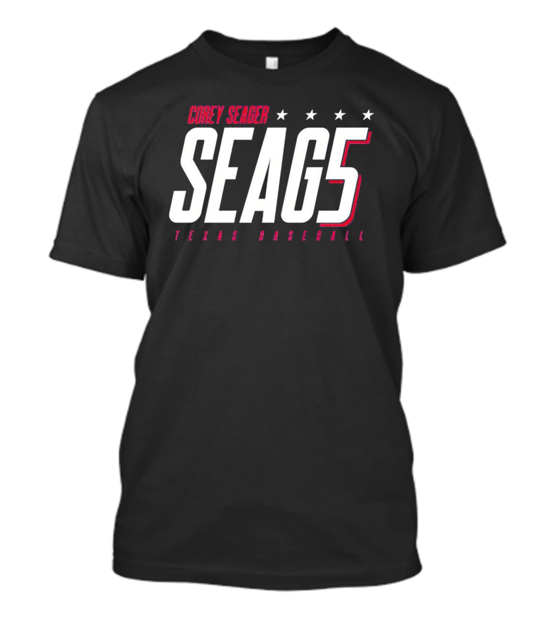 Corey Seager SEAG5 Texas Baseball T-Shirt