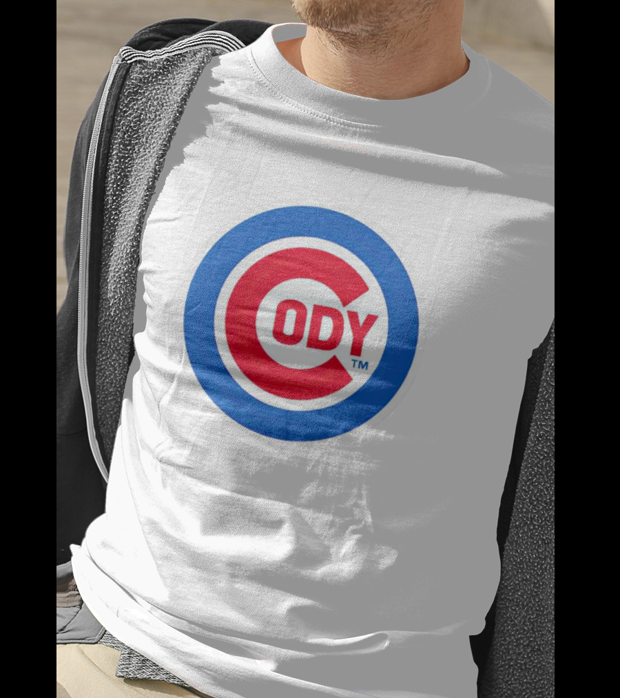 Chicago Cubs Cody Logo Circle Emblem T-Shirt