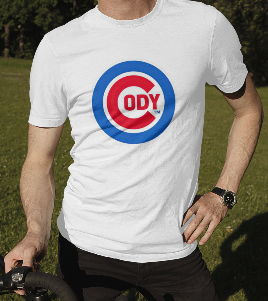 Chicago Cubs Cody Logo Circle Emblem T-Shirt