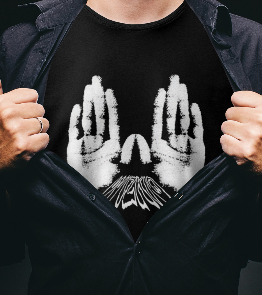 W Hands More Love Less Ego T-Shirt