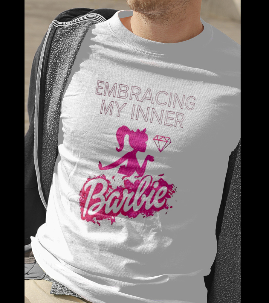 Embracing My Inner Barbie Pink Diamond T-Shirt