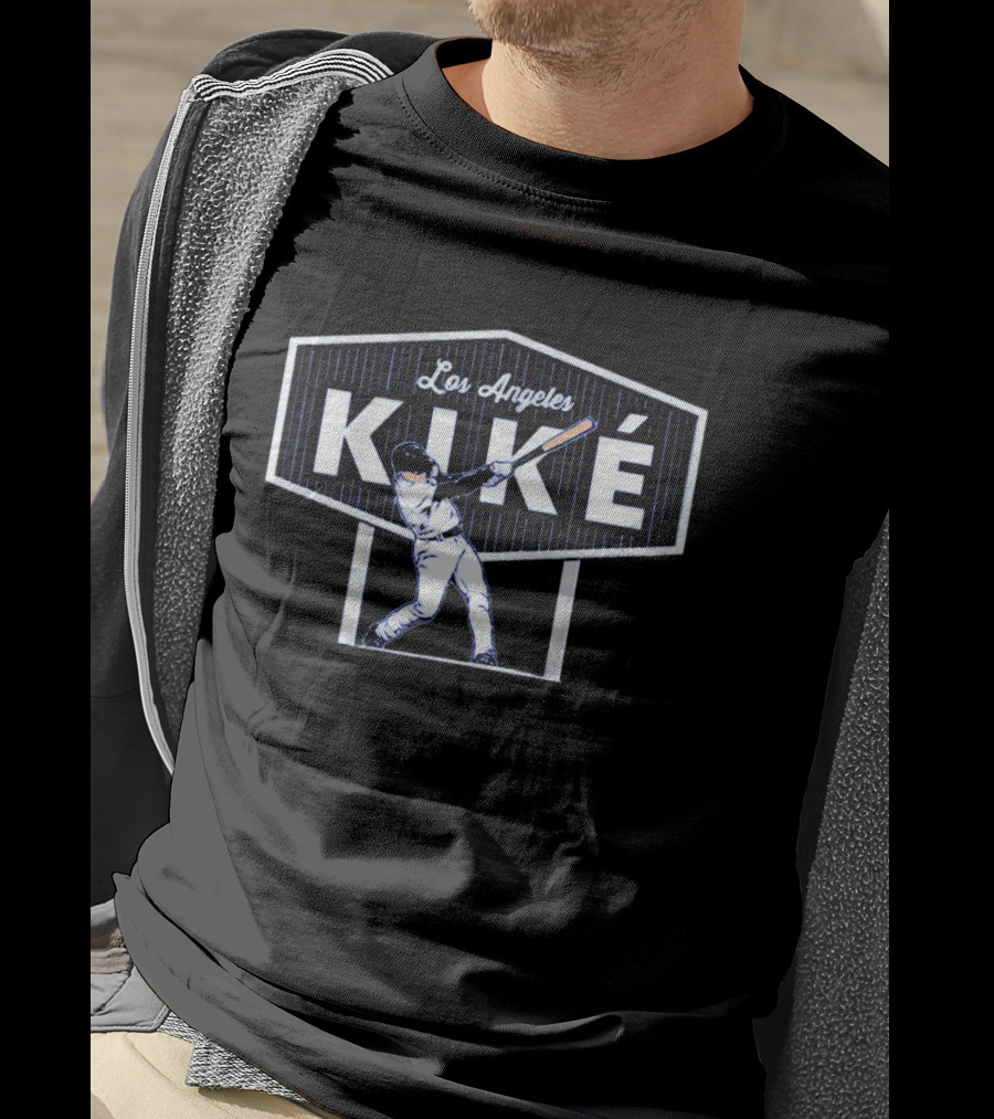 Los Angeles Kiké Hernandez Baseball Swing T-Shirt