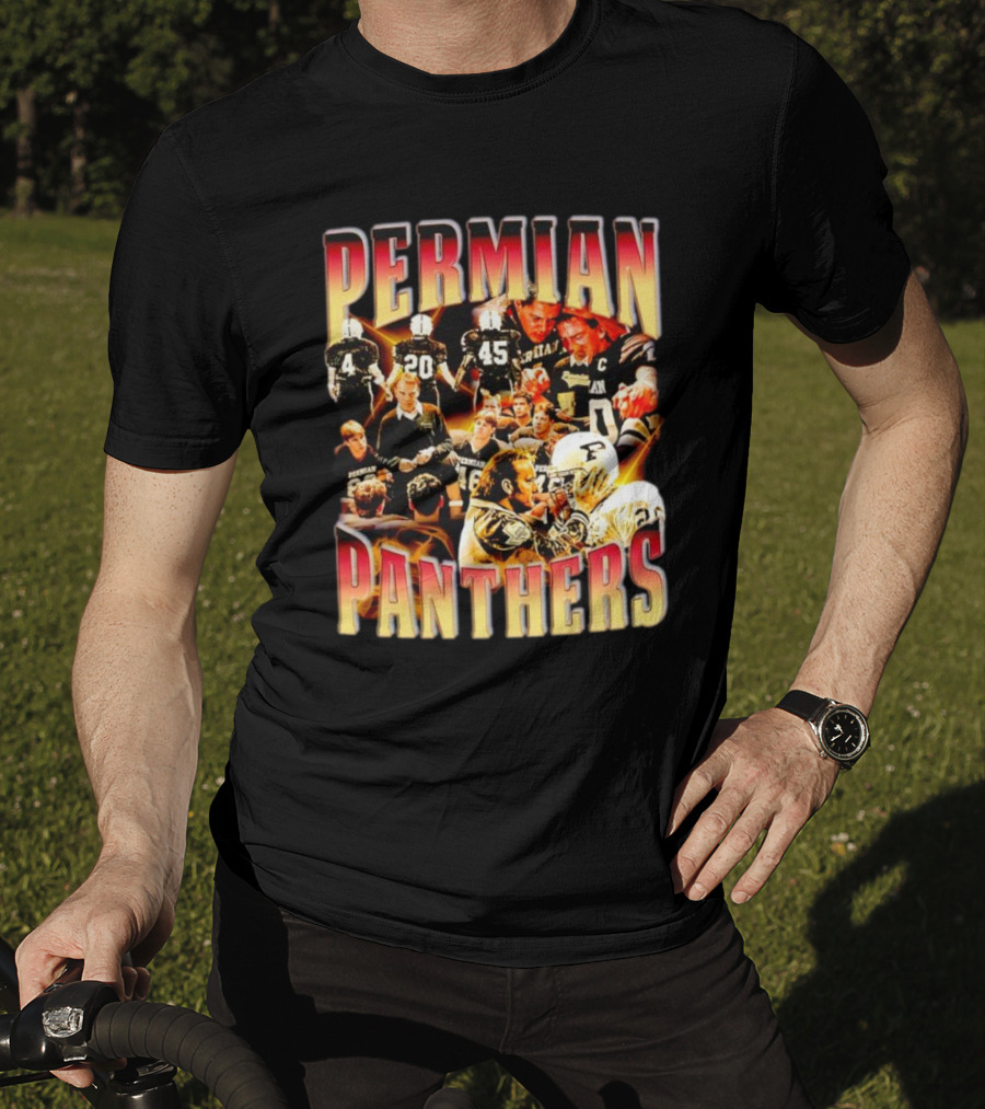 Permian Panthers 90s Football Team Vintage T-Shirt