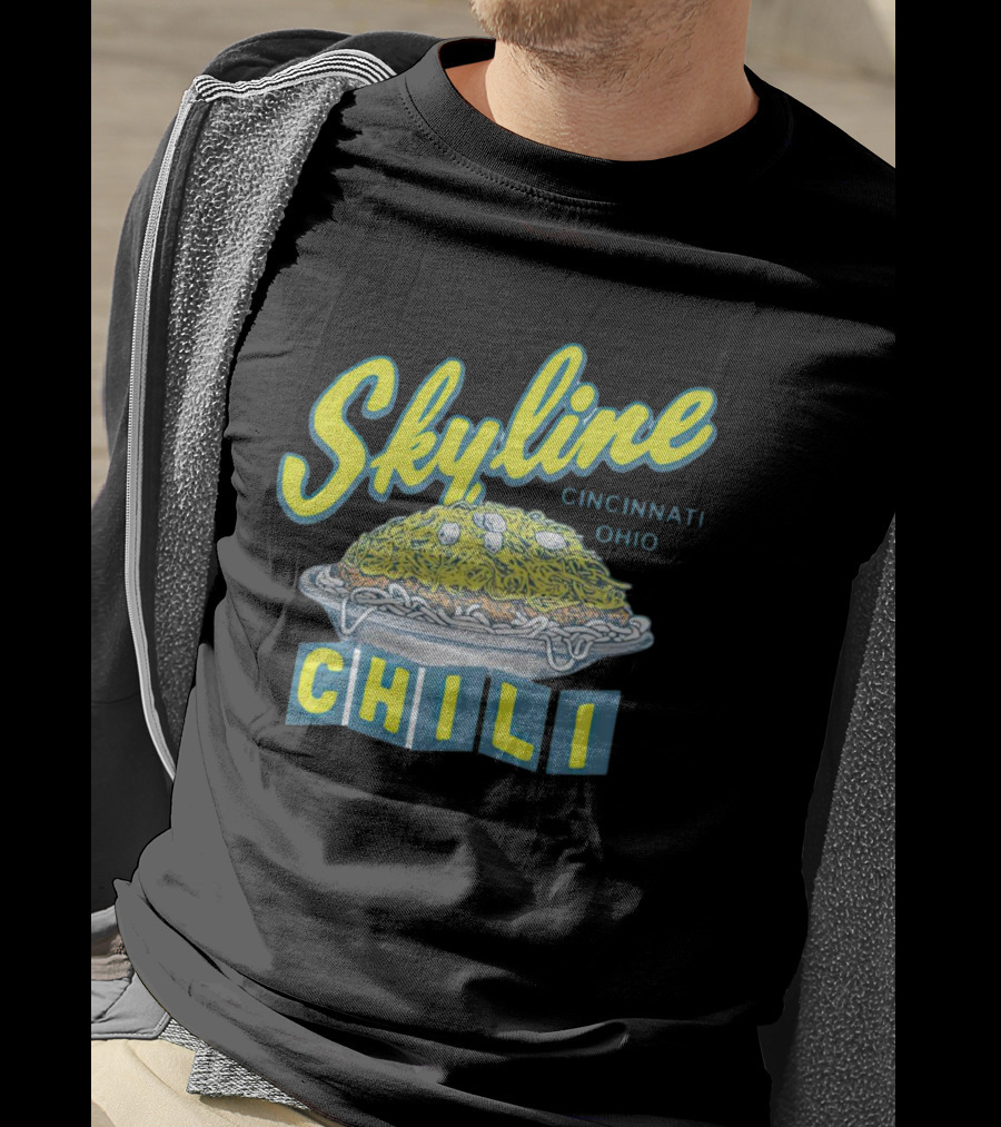 Skyline Chili Cincinnati Ohio Noodle Bowl T-Shirt