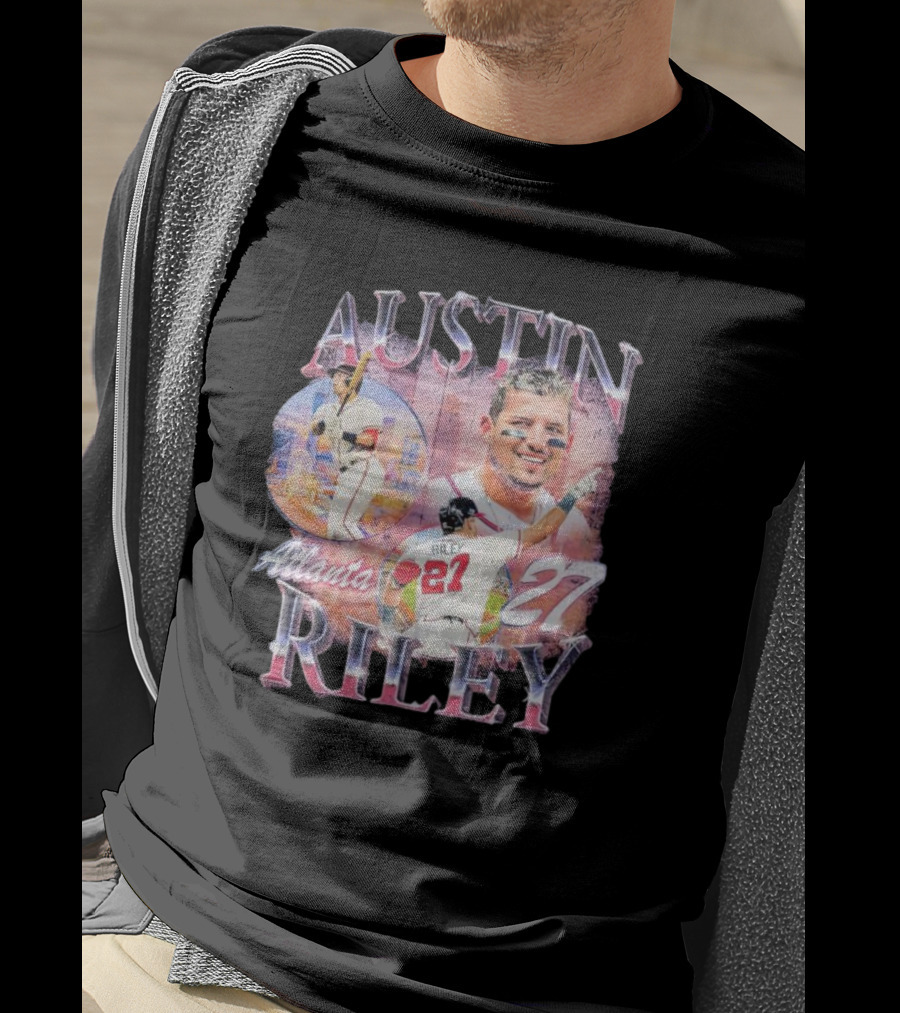 Austin Riley Atlanta 27 Baseball T-Shirt