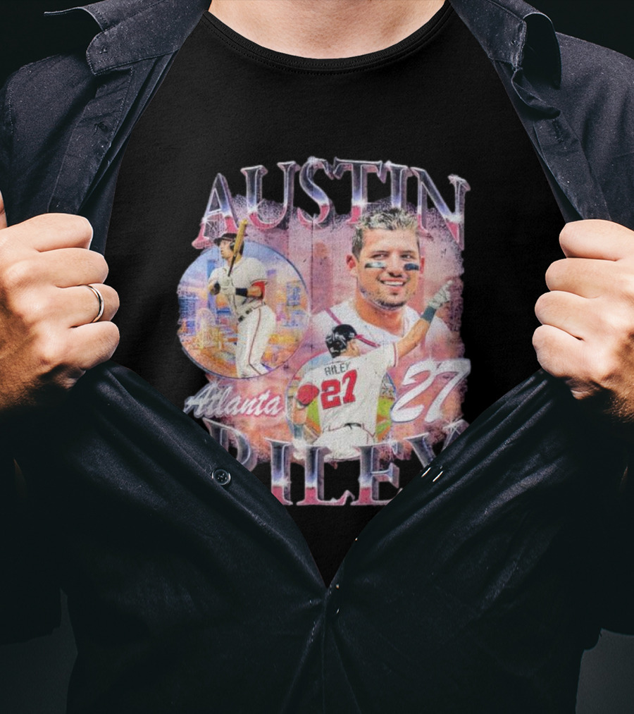 Austin Riley Atlanta 27 Baseball T-Shirt