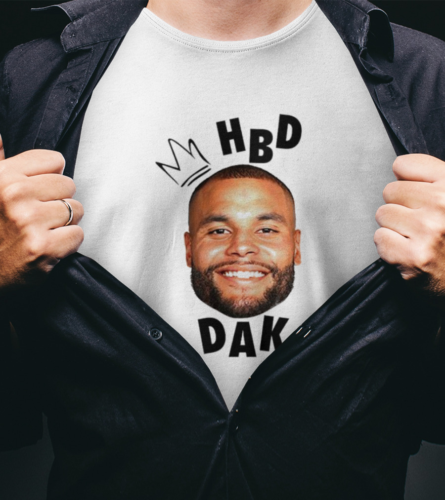 HBD Dak Prescott Birthday Celebration Iconic T-Shirt