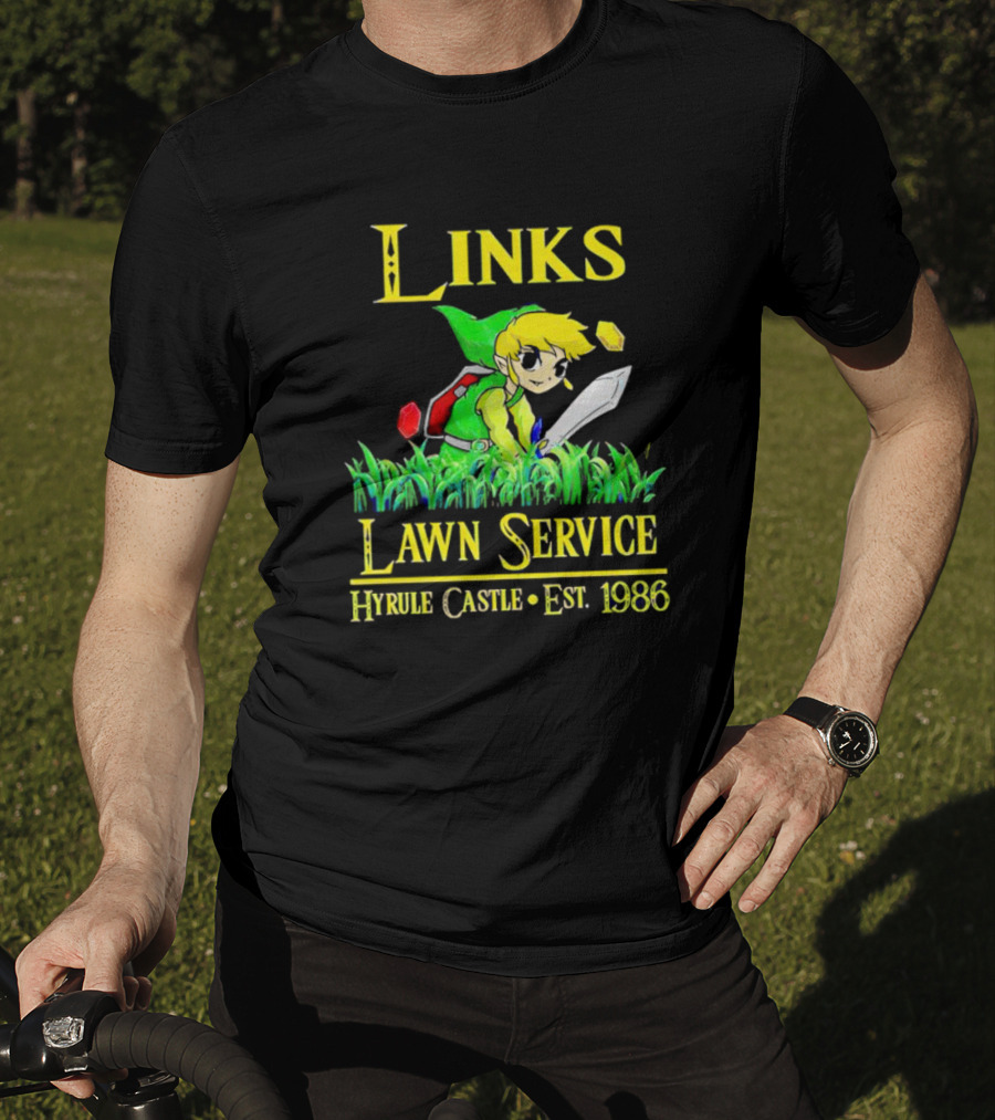 Links Lawn Service Hyrule Castle Est. 1986 T-Shirt