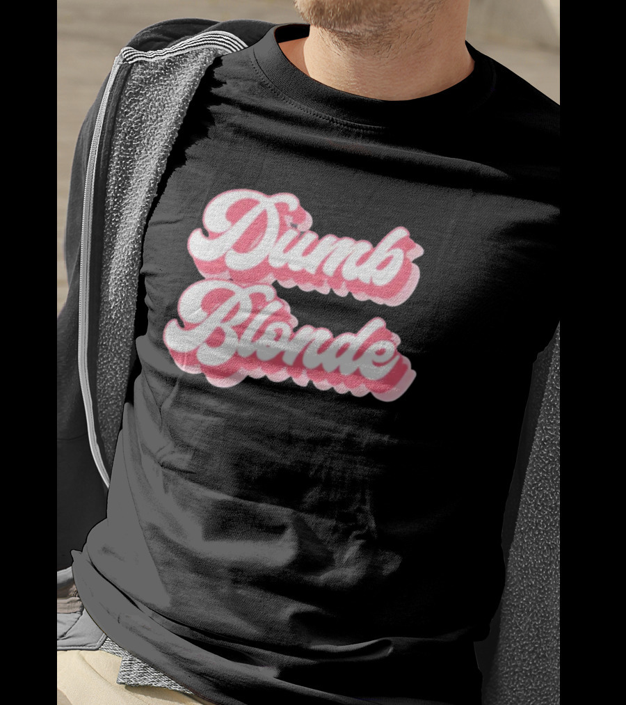 Dumb Blonde Barbie Movie Aesthetic T-Shirt