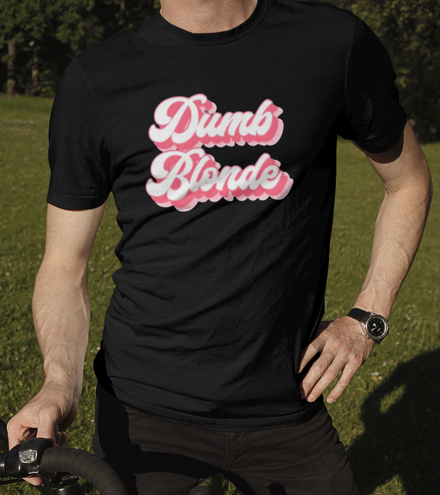 Dumb Blonde Barbie Movie Aesthetic T-Shirt