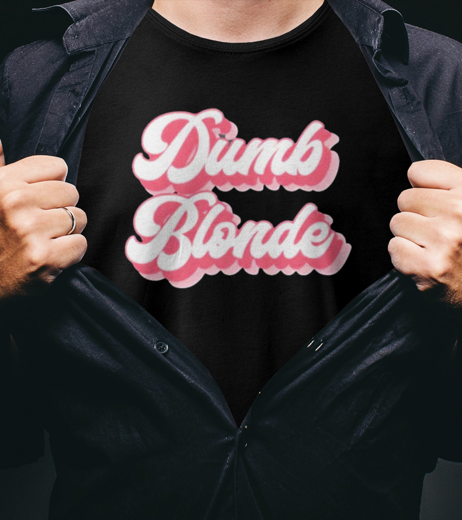 Dumb Blonde Barbie Movie Aesthetic T-Shirt