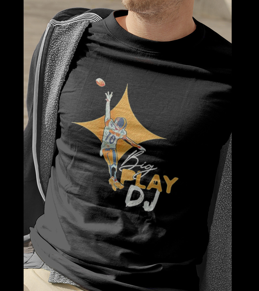 Big Play DJ Pittsburgh Steelers Football Star Catch 18 T-Shirt