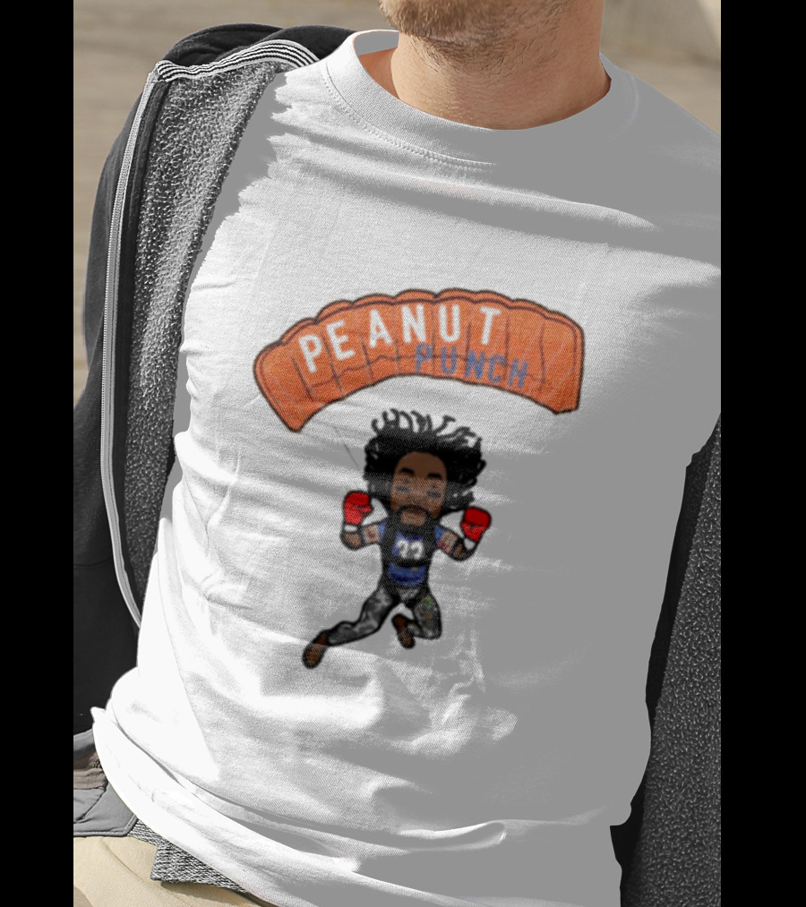 Charles Tillman Peanut Punch Parachute Skydiving Adventure T-Shirt
