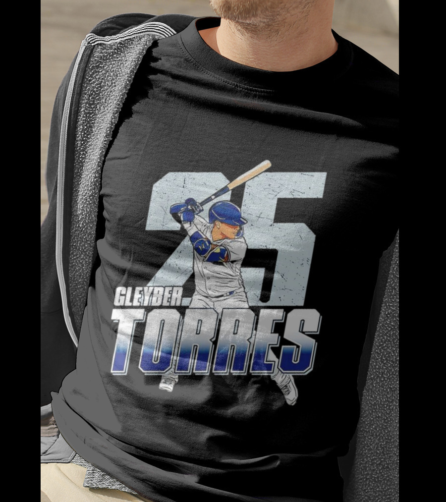 Gleyber Torres 25 New York Yankees MLB T-Shirt