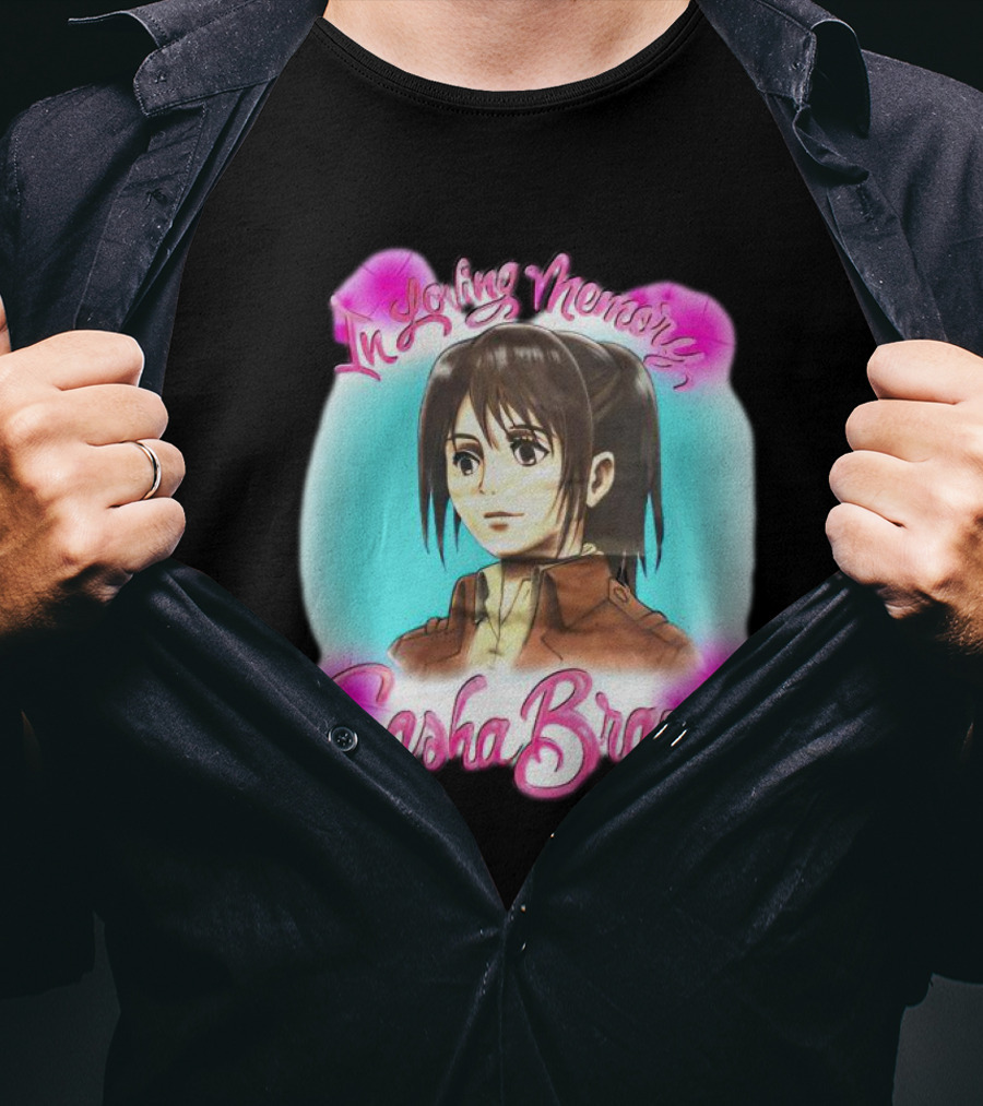 In Loving Memory Sasha Braus Attack On Titan T-Shirt
