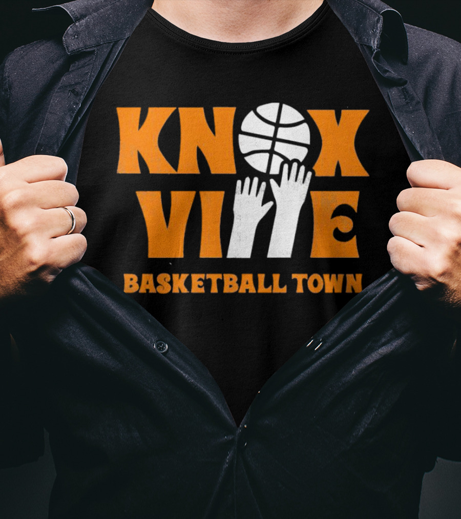 Knoxville Basketball Town Hoops Enthusiast T-Shirt