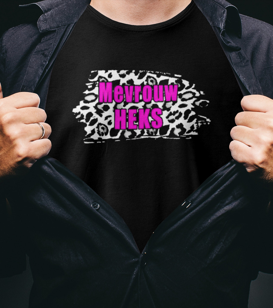 Mevrouw HEKS Leopard Print T-Shirt