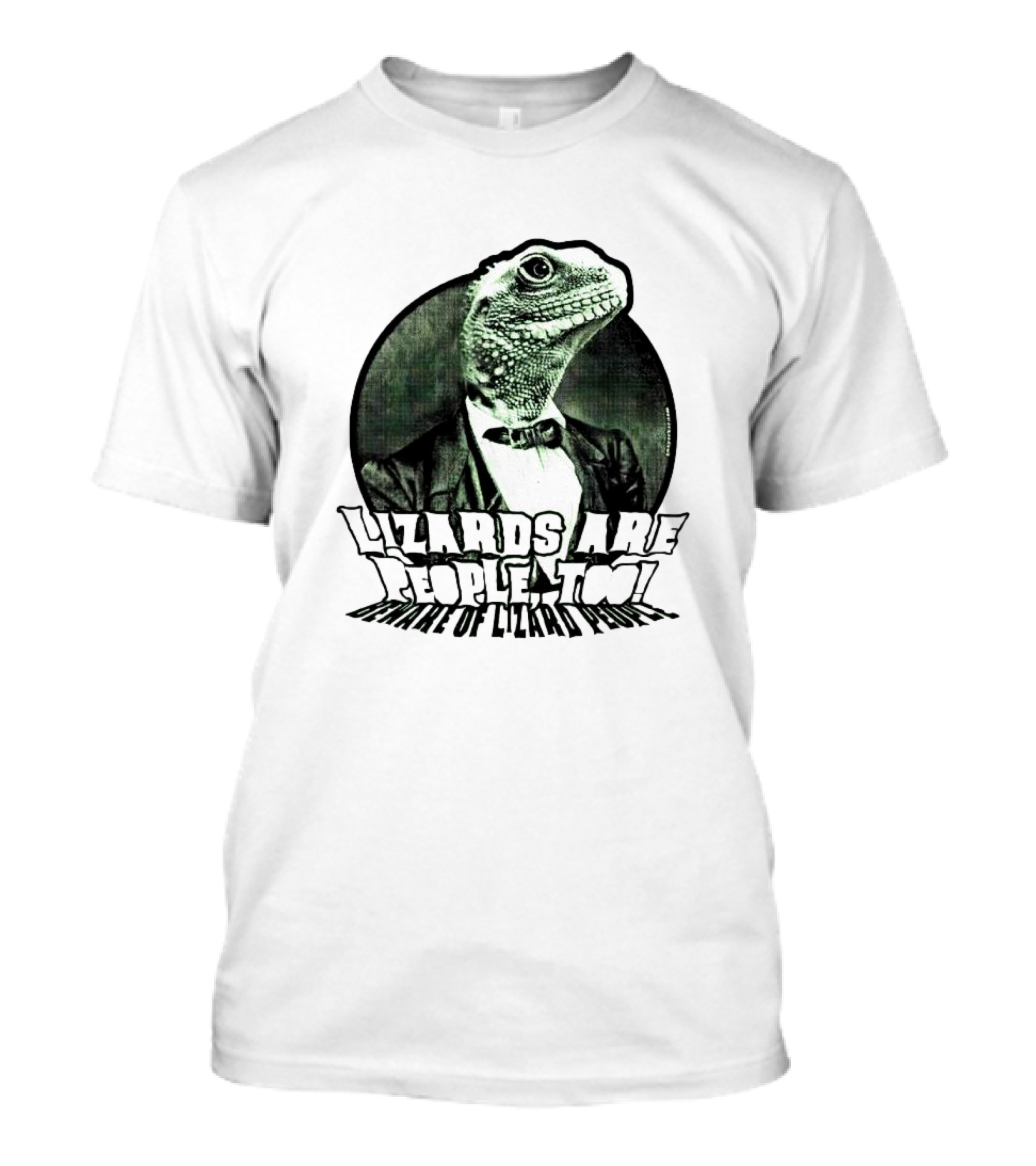 Lizards Are People Too Beware Of Lizard Power T-Shirt