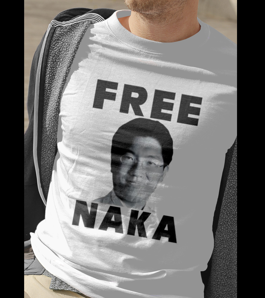 FREE NAKA Black White Pixelated T-Shirt