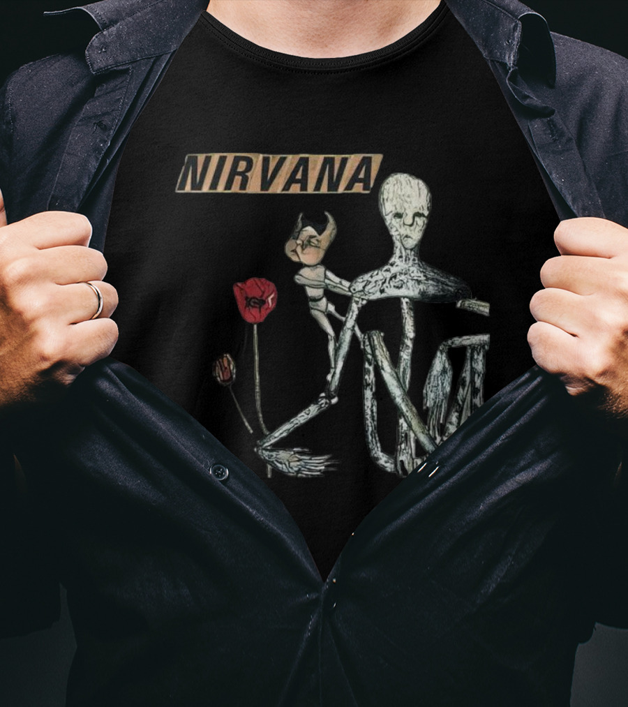 Nirvana Incesticide Vintage Album Cover T-Shirt