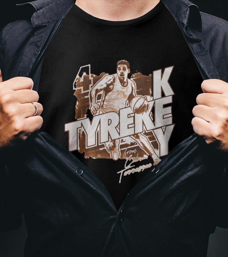 Tyreke Key Number 4 Basketball Player From Celina Tennessee T-Shirt