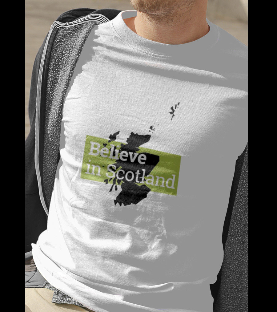 Believe In Scotland Map T-Shirt