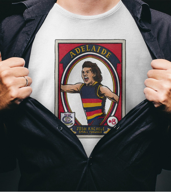 Adelaide Josh Rachele #8 Small Forward Card T-Shirt