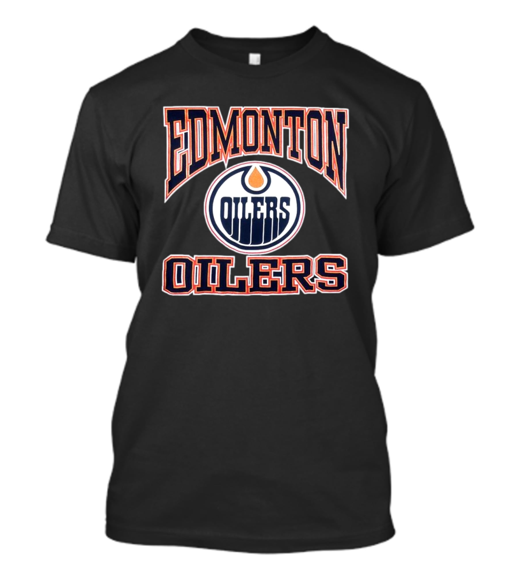 NHL Edmonton Oilers Vintage Logo Classic Team T-Shirt