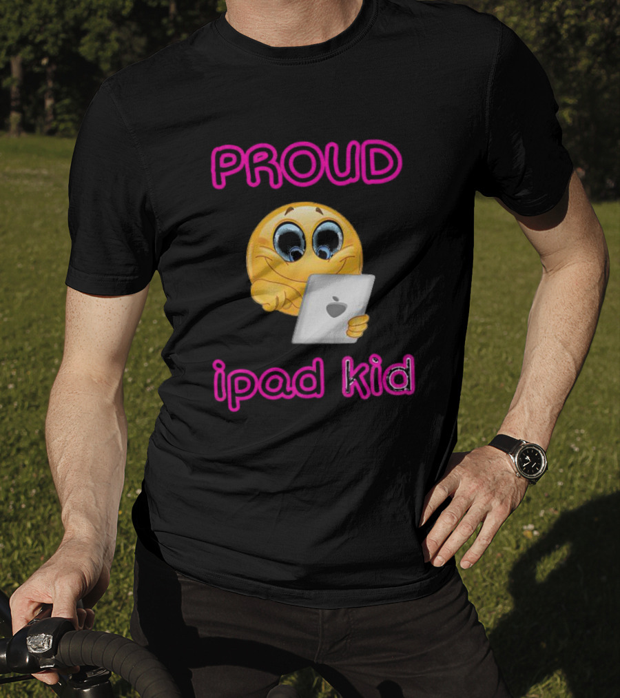 Proud IPad Kid Smile T-Shirt