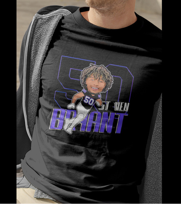 Weber State Steven Bryant Defensive Lineman 50 T-Shirt