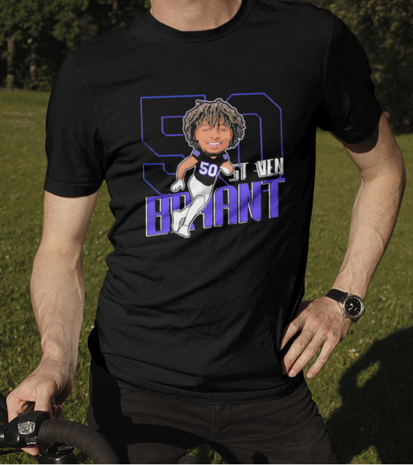 Weber State Steven Bryant Defensive Lineman 50 T-Shirt