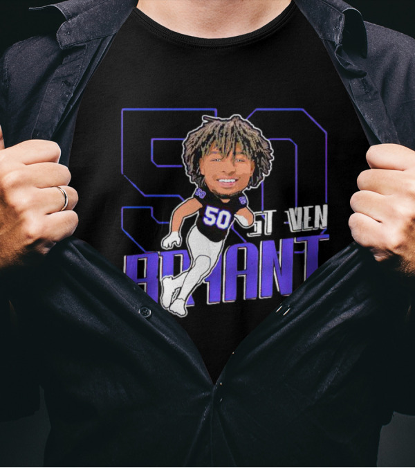Weber State Steven Bryant Defensive Lineman 50 T-Shirt