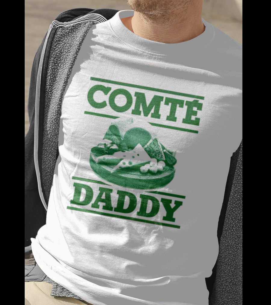 Comté Daddy Cheese Plate T-Shirt
