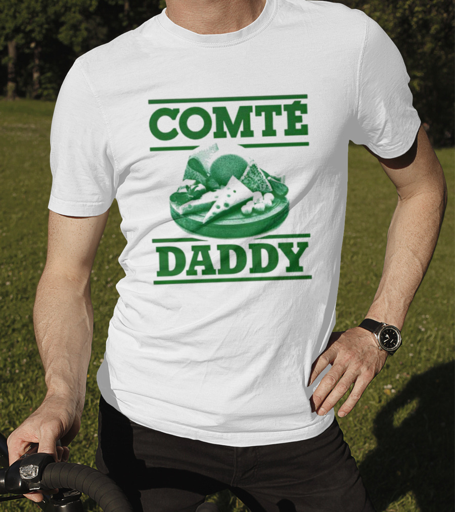 Comté Daddy Cheese Plate T-Shirt