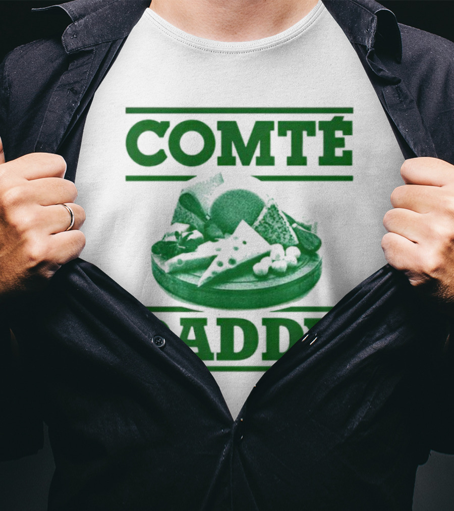 Comté Daddy Cheese Plate T-Shirt