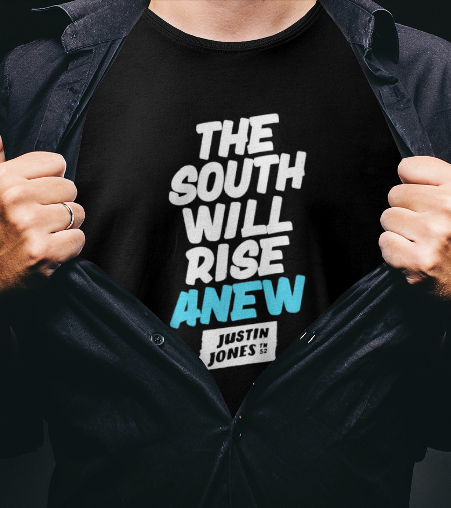The South Will Rise Anew Justin Jones 52 T-Shirt