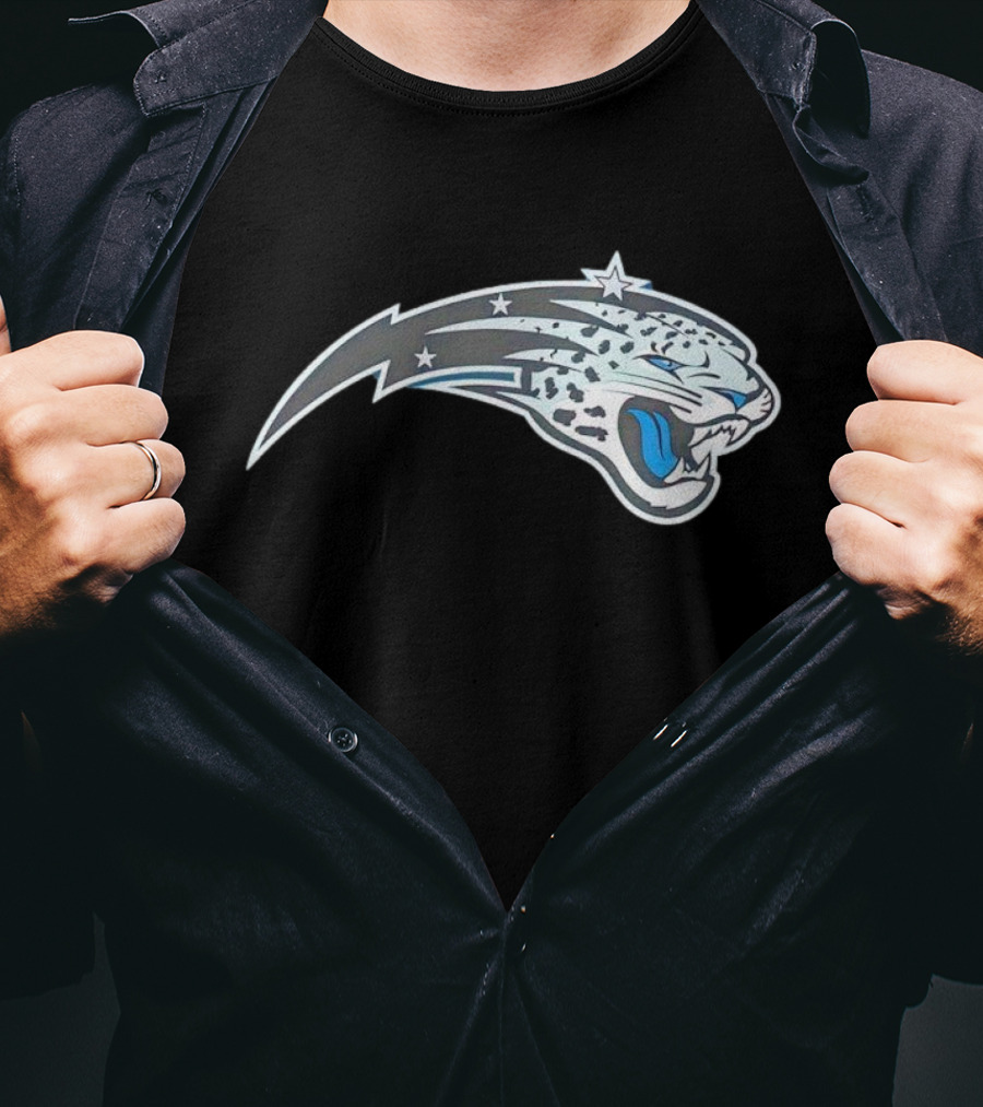 Orlando Magic Jacksonville Jaguars Crossover Emblem T-Shirt