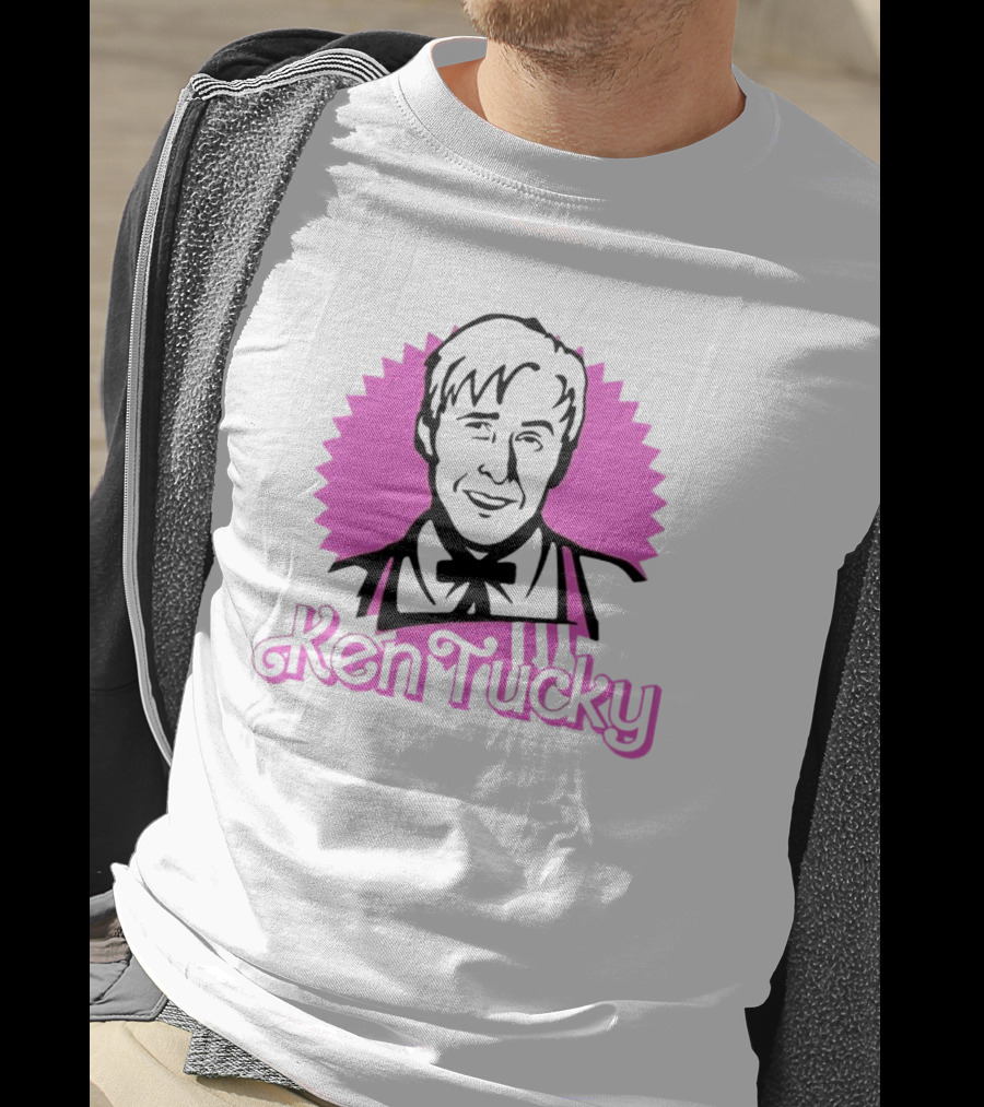 Ryan Gosling Ken Tucky Barbie Mashup T-Shirt