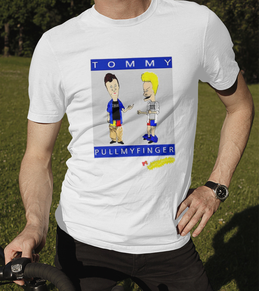 Beavis And Butt-Head Tommy Pull My Finger Album MTV T-Shirt
