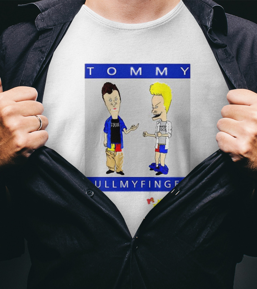Beavis And Butt-Head Tommy Pull My Finger Album MTV T-Shirt