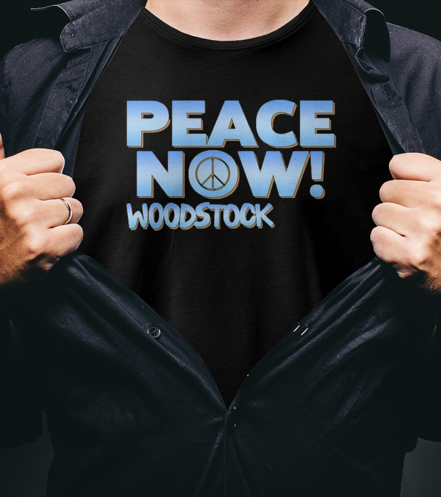 PEACE NOW WOODSTOCK Peace T-Shirt