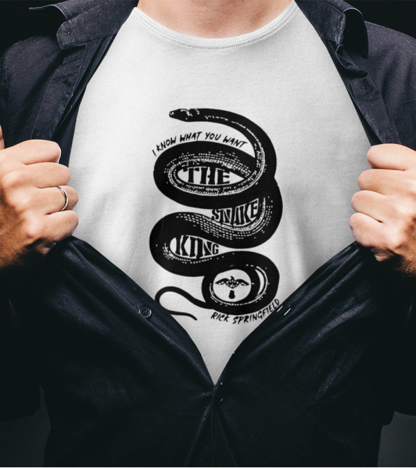 I Know What You Want The Snake King Rick Springfield T-Shirt