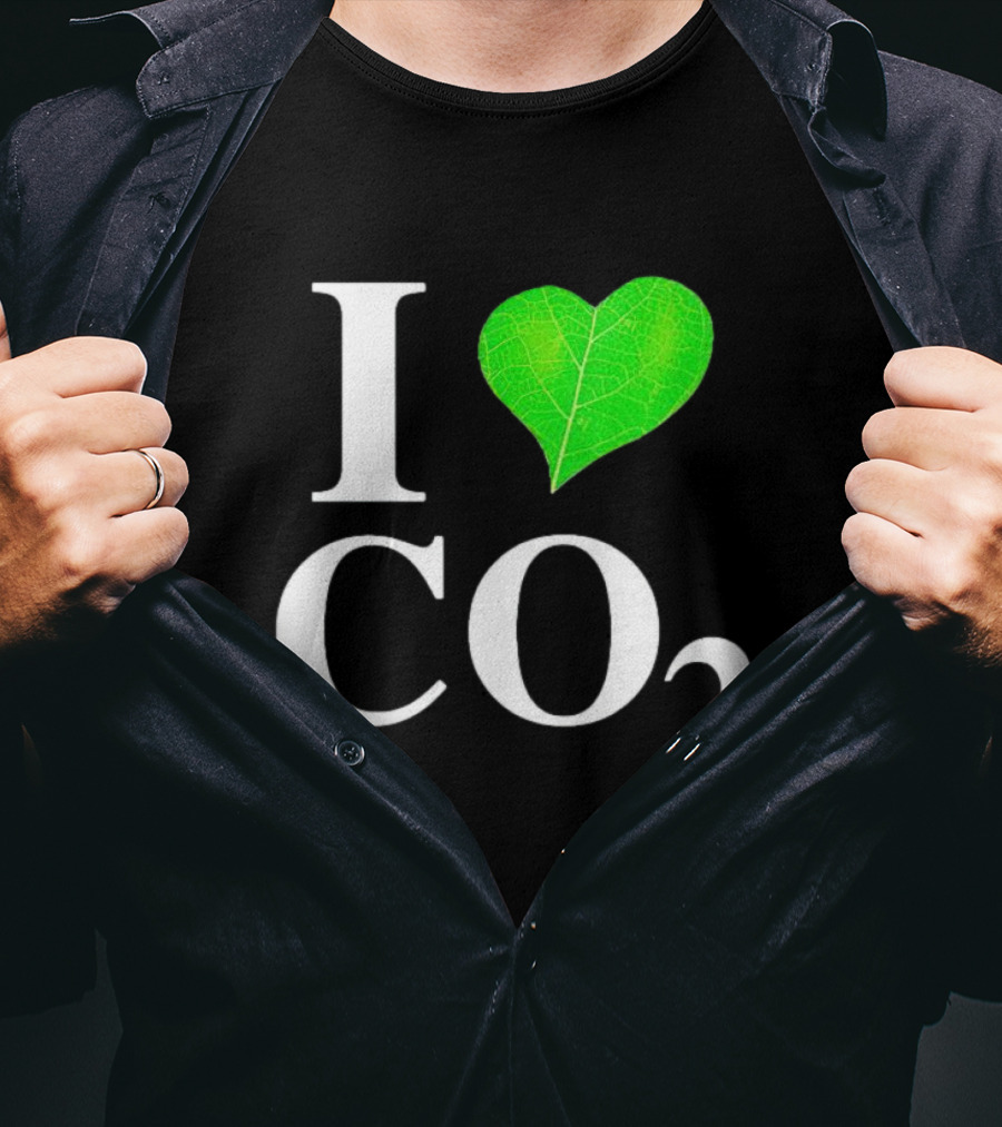 Robin Monotti I Heart CO2 Leaf T-Shirt