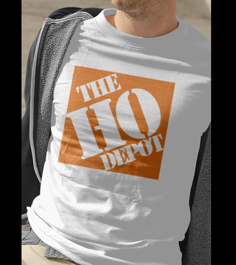 The Ho Depot Orange Square T-Shirt