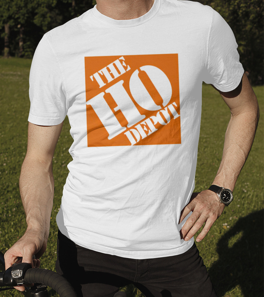 The Ho Depot Orange Square T-Shirt