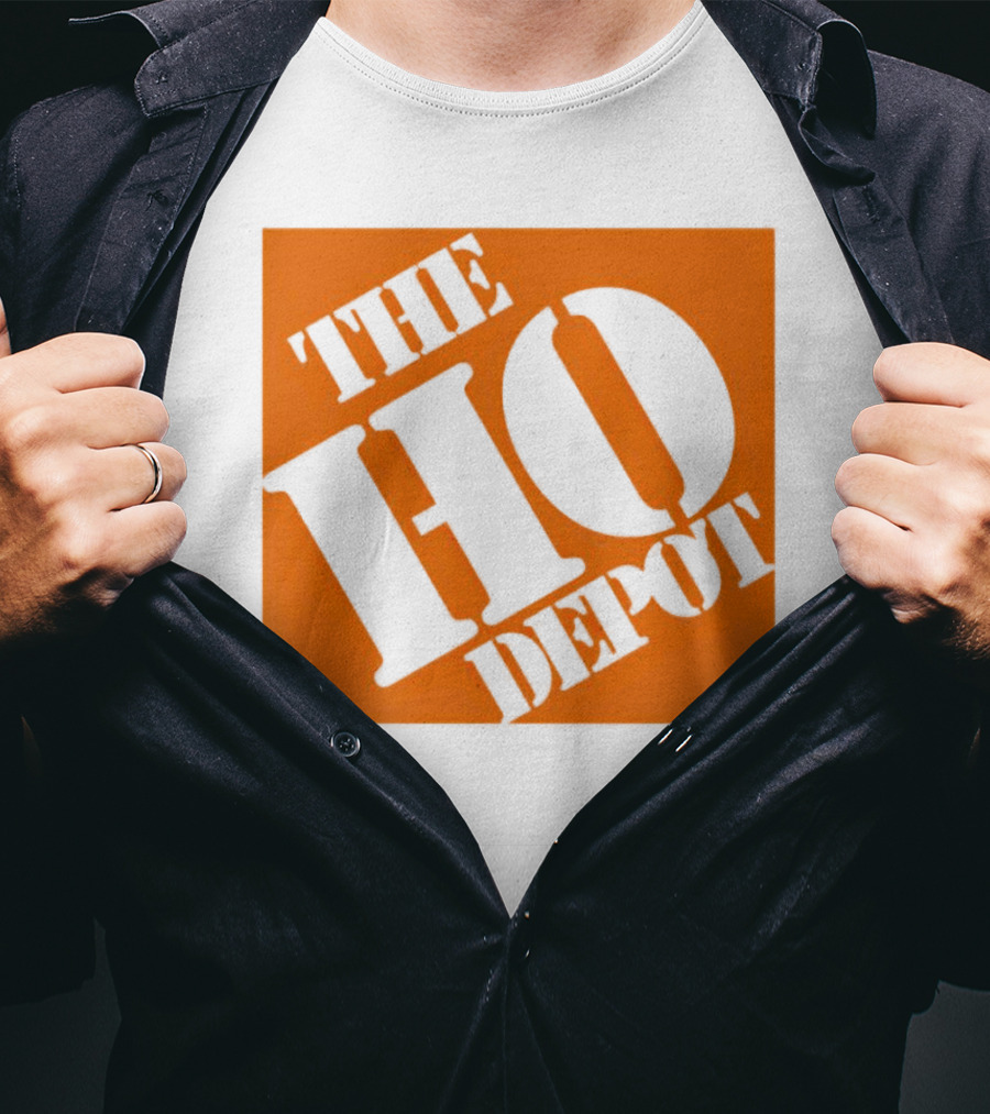 The Ho Depot Orange Square T-Shirt