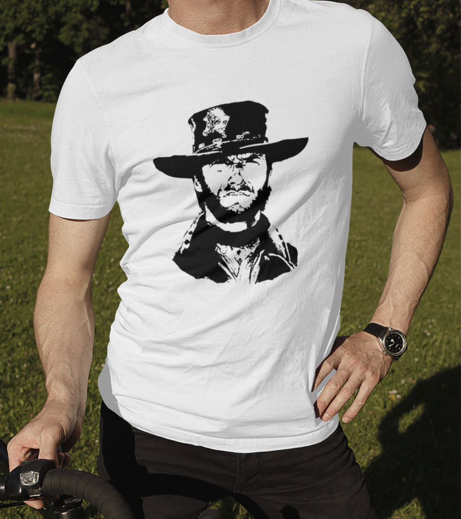 Clint Eastwood Western Hat Iconic T-Shirt