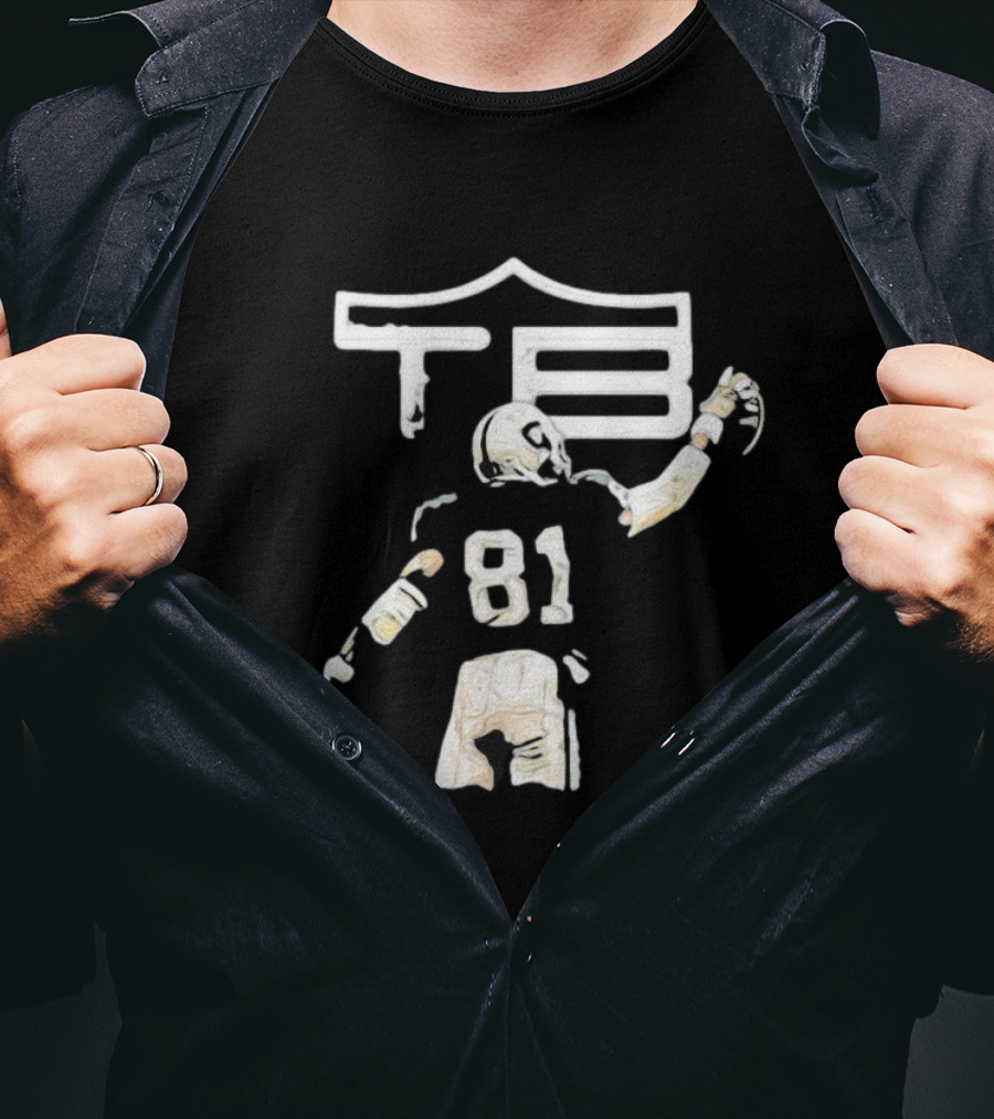 Raiders Tim Brown TB81 Football Legend T-Shirt