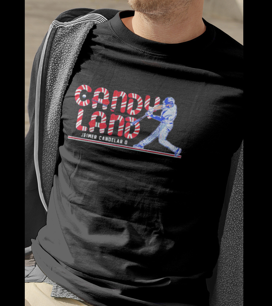 Candy Land Jeimer Candelario Chicago Cubs Baseball Batter T-Shirt