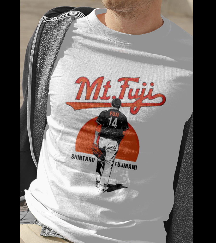Shintaro Fujinami Mt. Fuji Baseball Baltimore Orioles T-Shirt